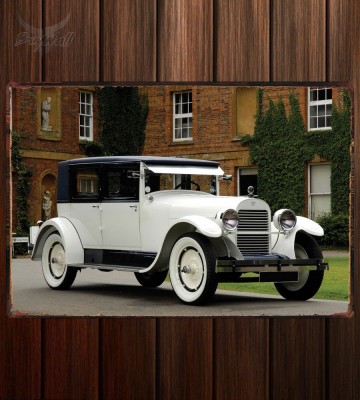 Металлическая табличка Hudson Super Six Brougham